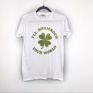 Junk Food White I’ll Shamrock Your World T-Shirt